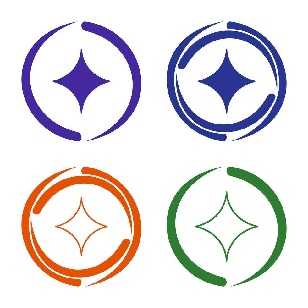 Unique Diamond Vector Icon