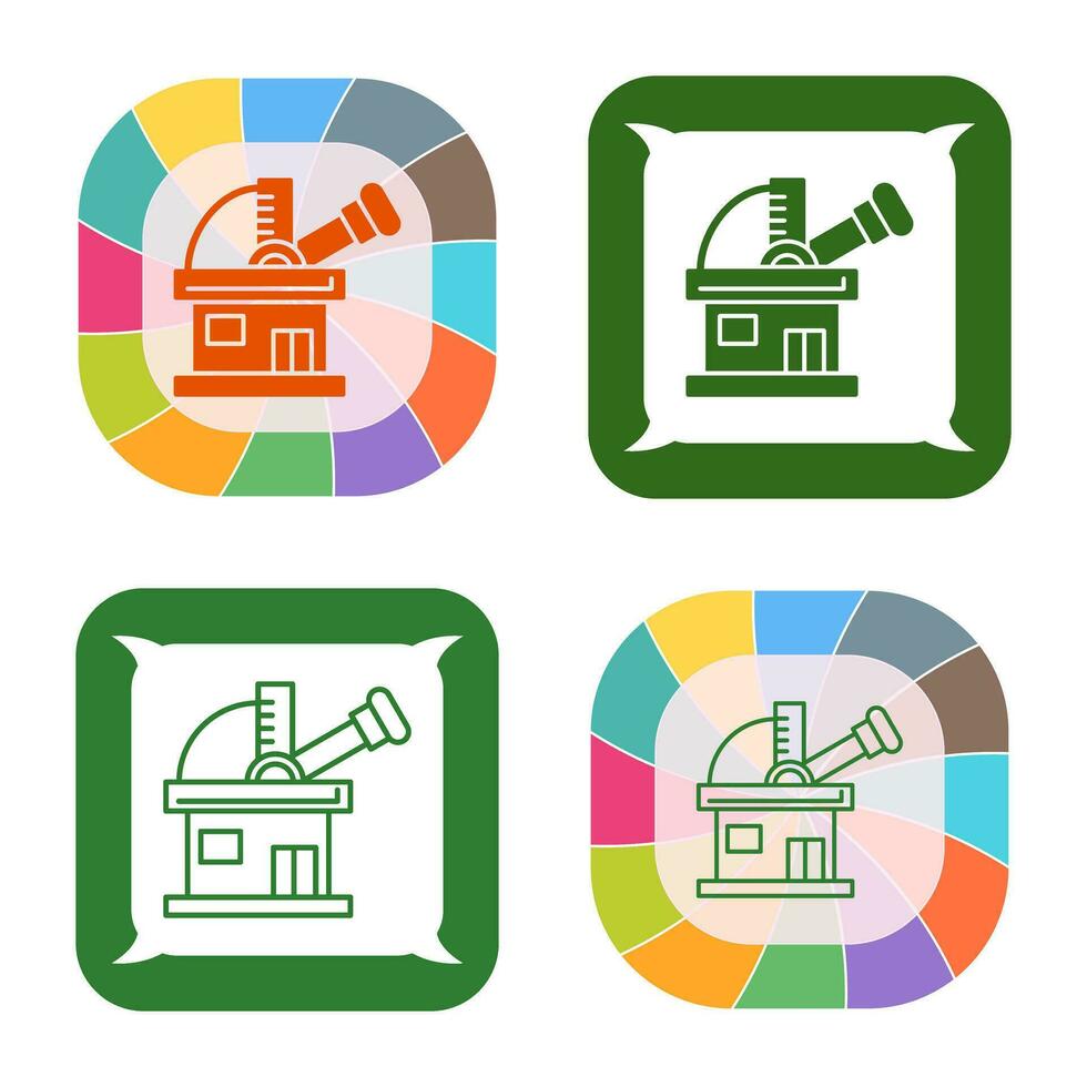 Observatory Vector Icon