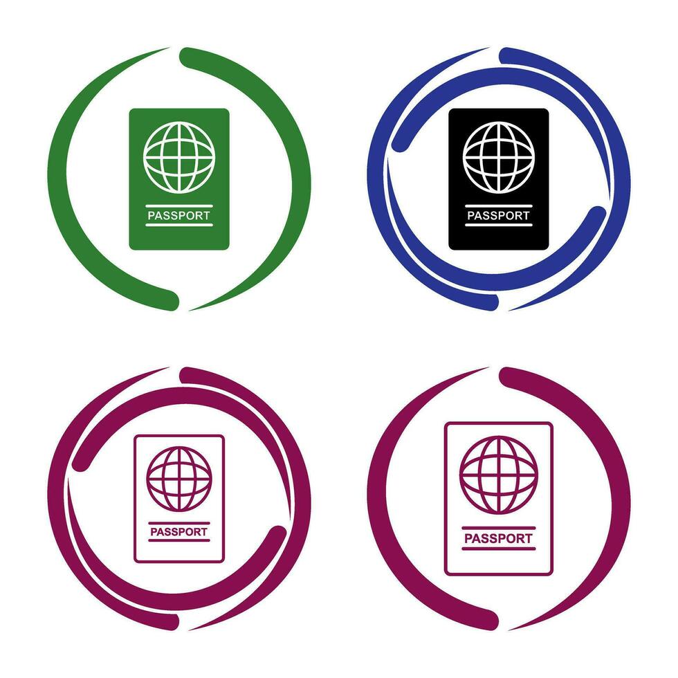 Passport Vector Icon