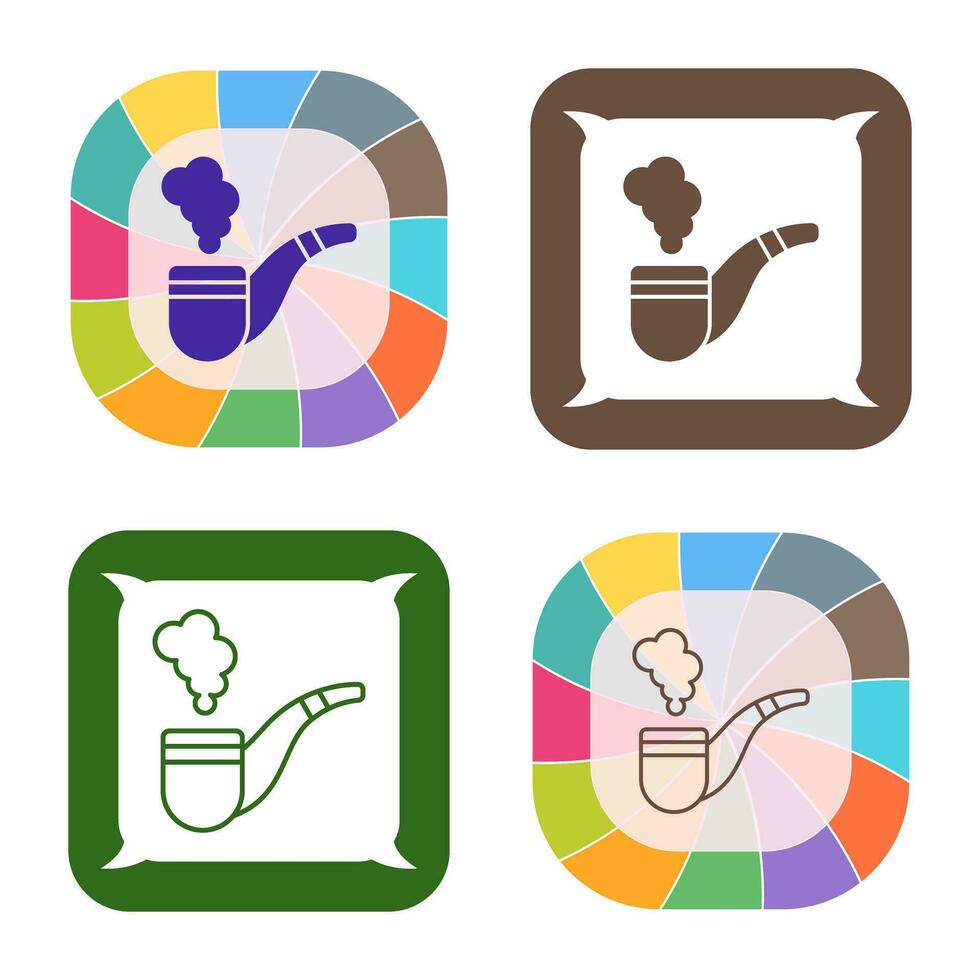 Smoke Pipe Vector Icon