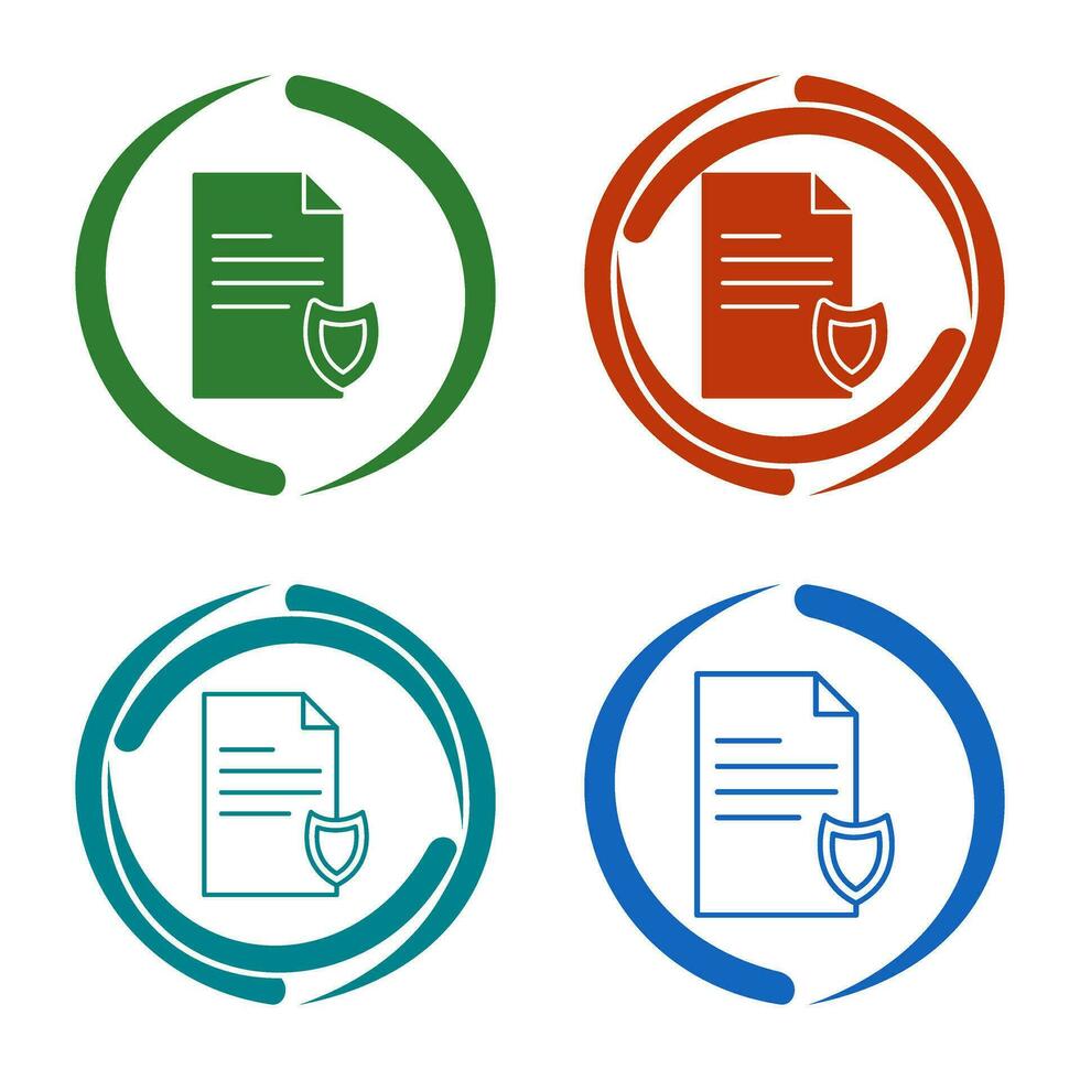 Private Document Vector Icon