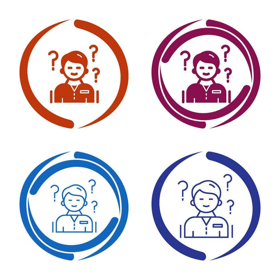 Confuse Vector Icon