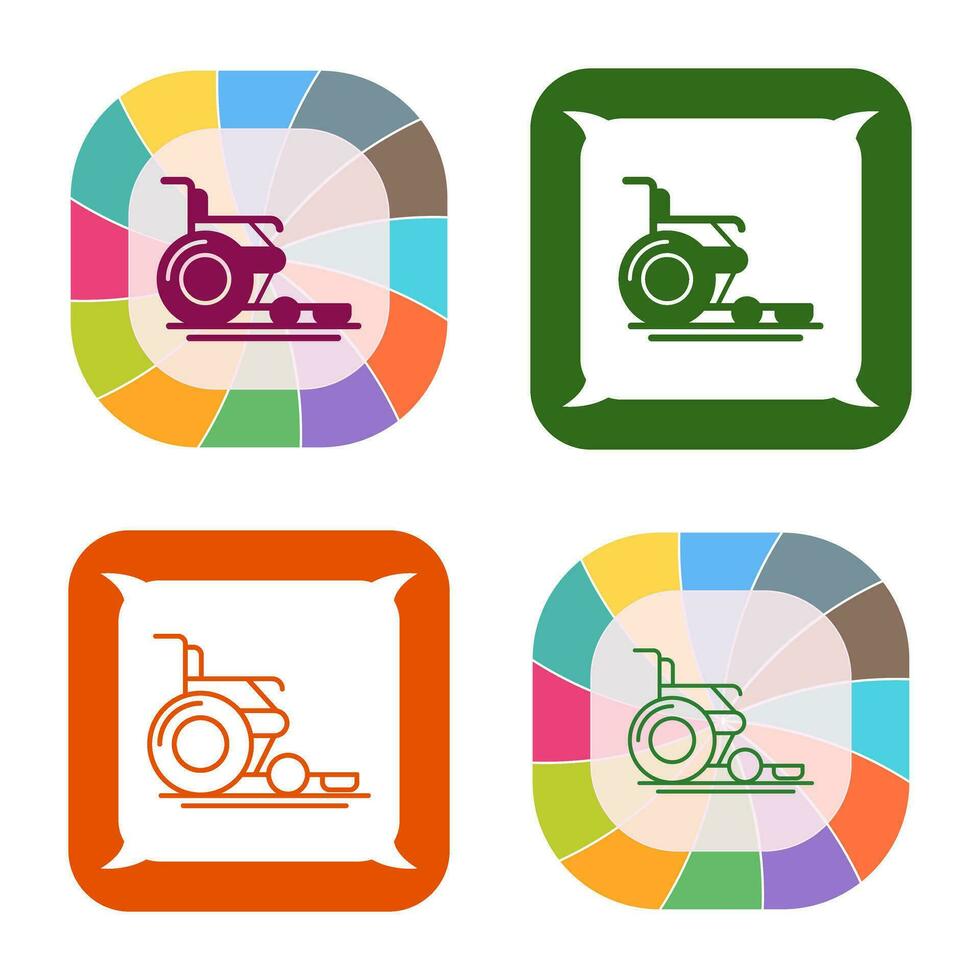 Wheel Chair Vector Icon