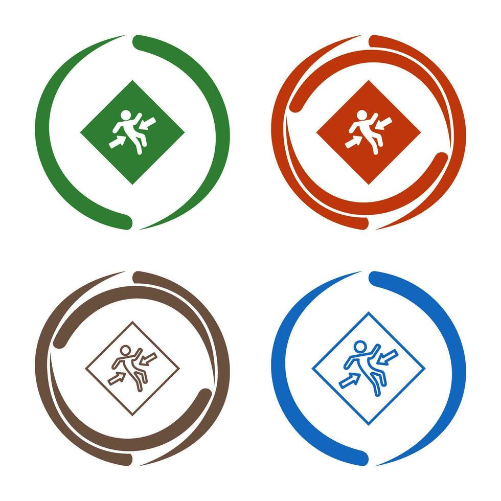Crush Zone Vector Icon