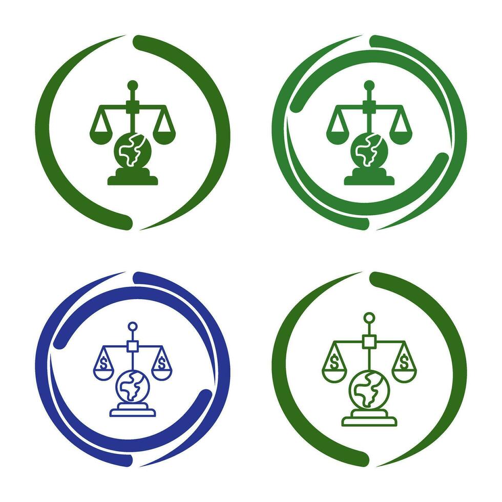 International Law Vector Icon