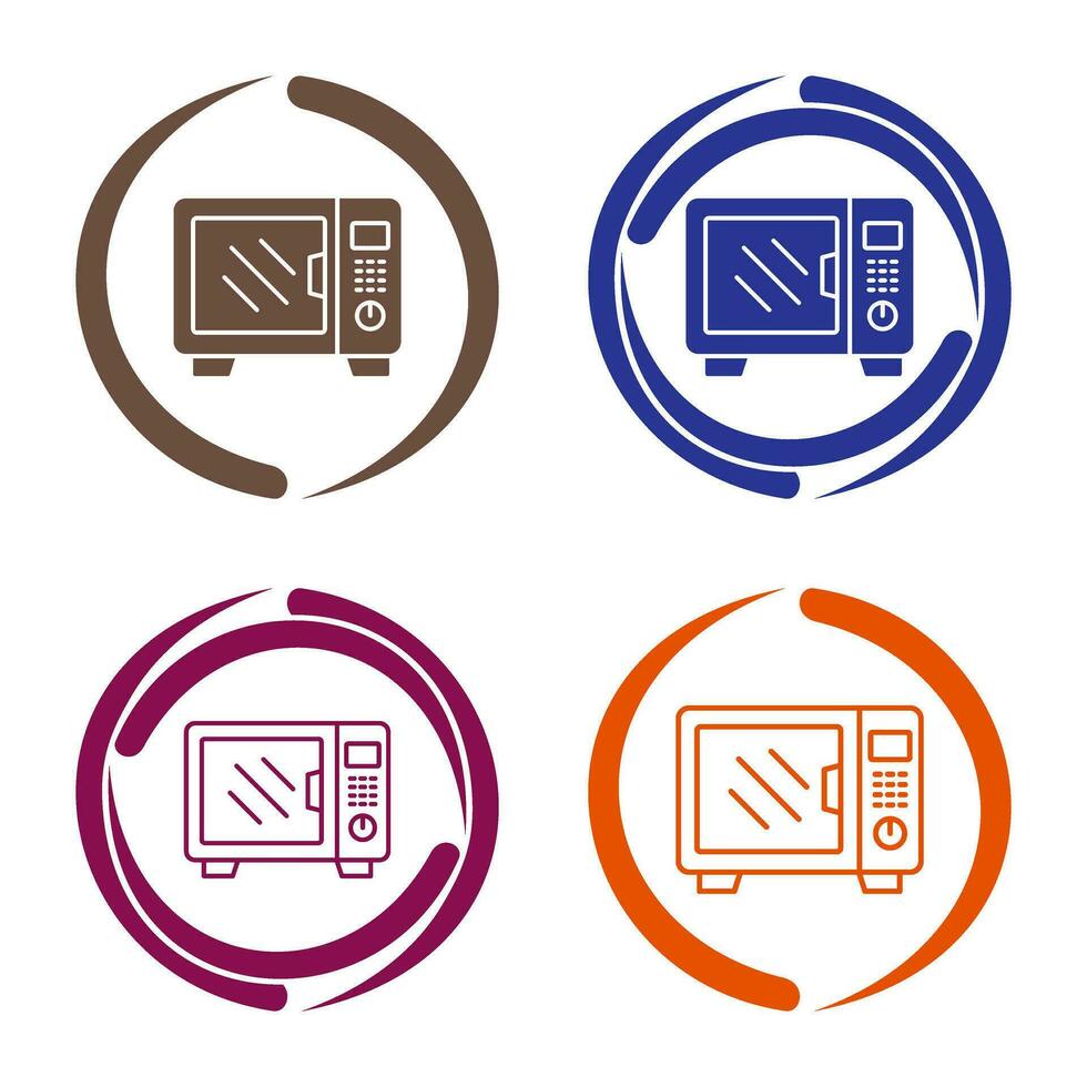 Microwave Vector Icon