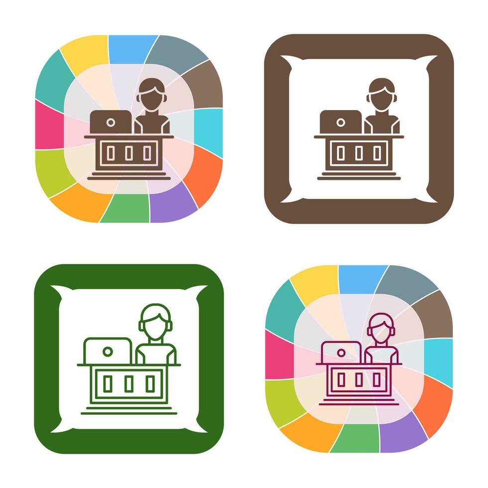 Employee Vector Icon