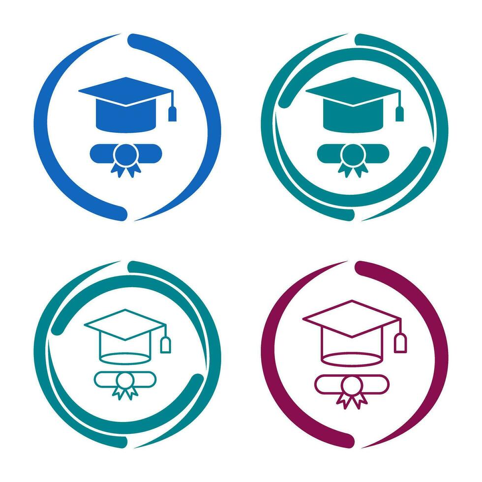 Graduation Hat Vector Icon