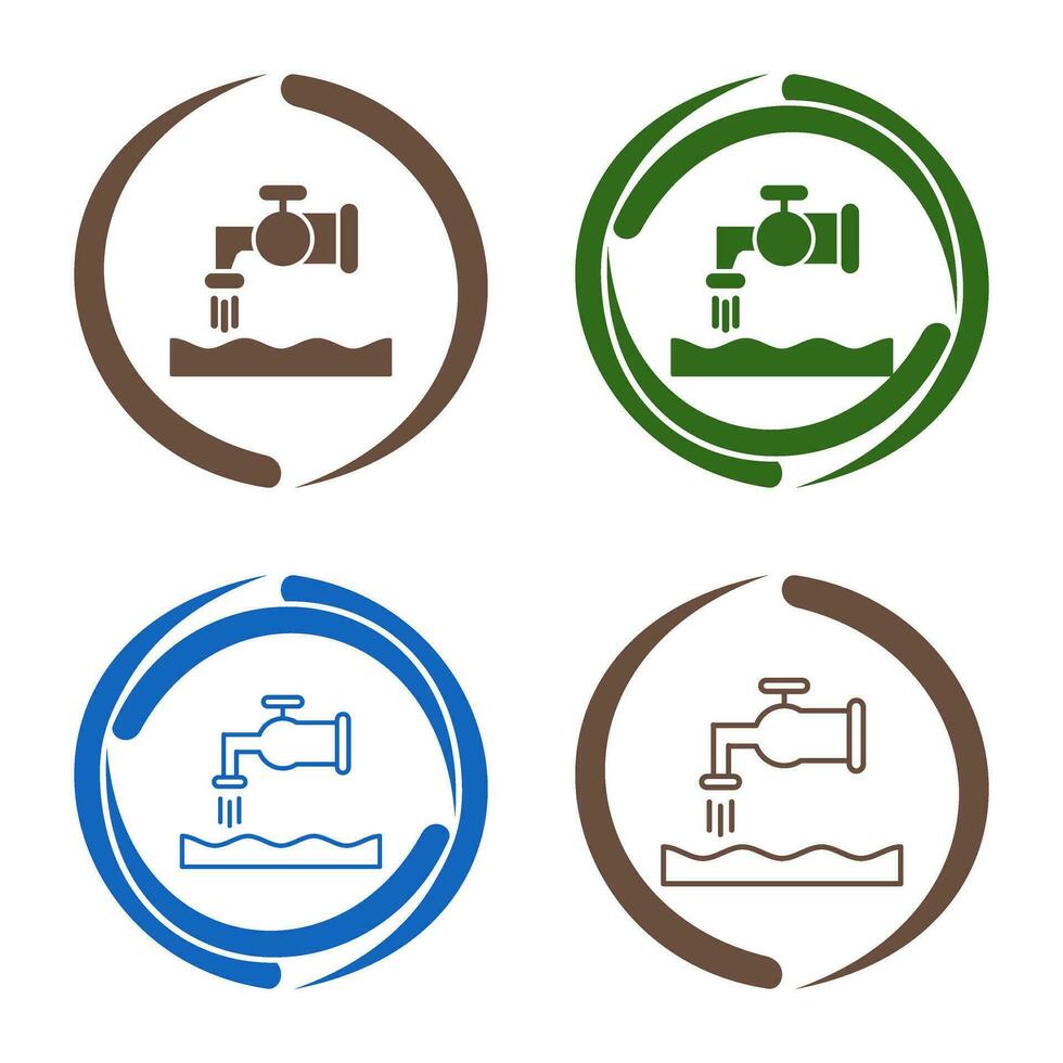 Water House Vector Icon