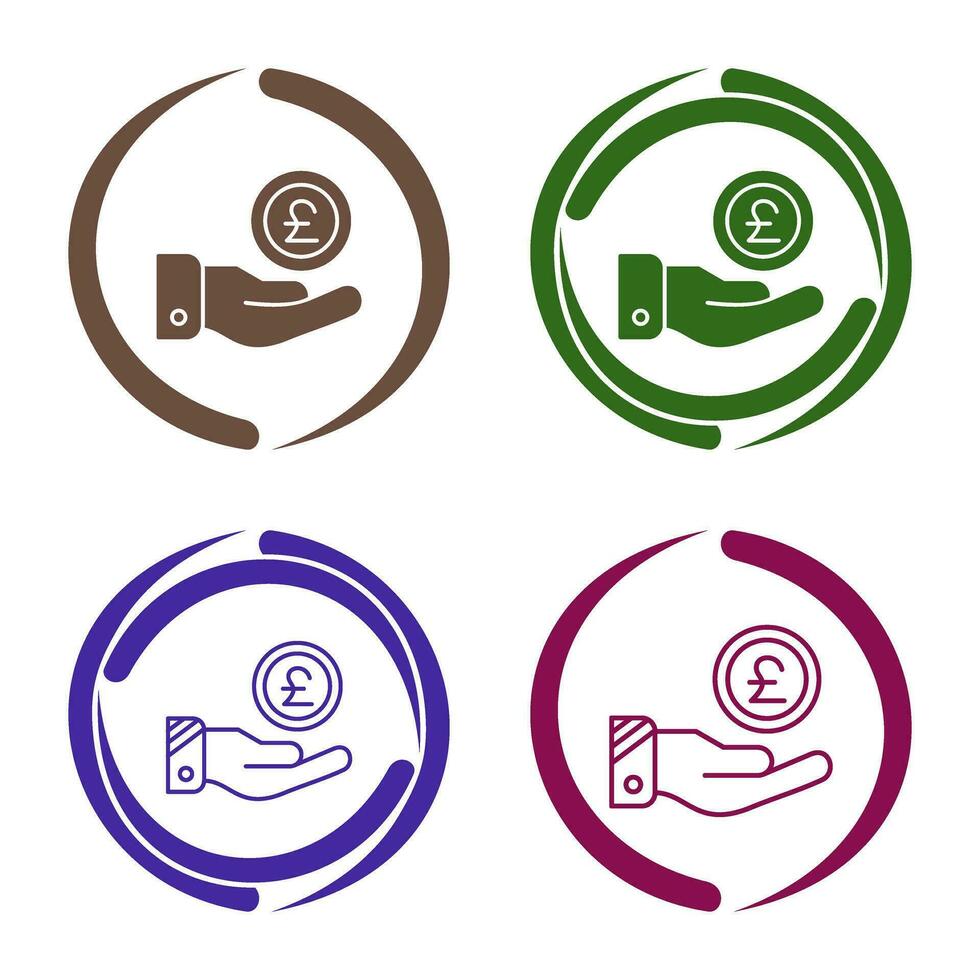 Pound Vector Icon