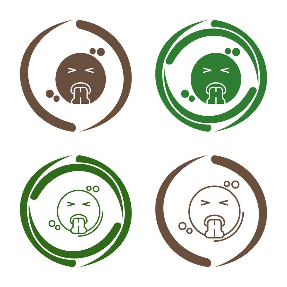 Vomit Vector Icon