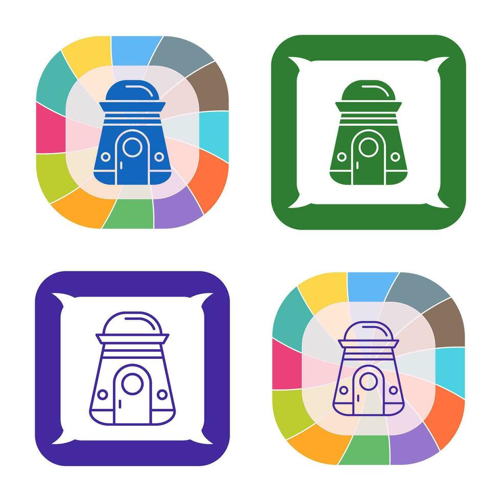 Space Capsule Vector Icon