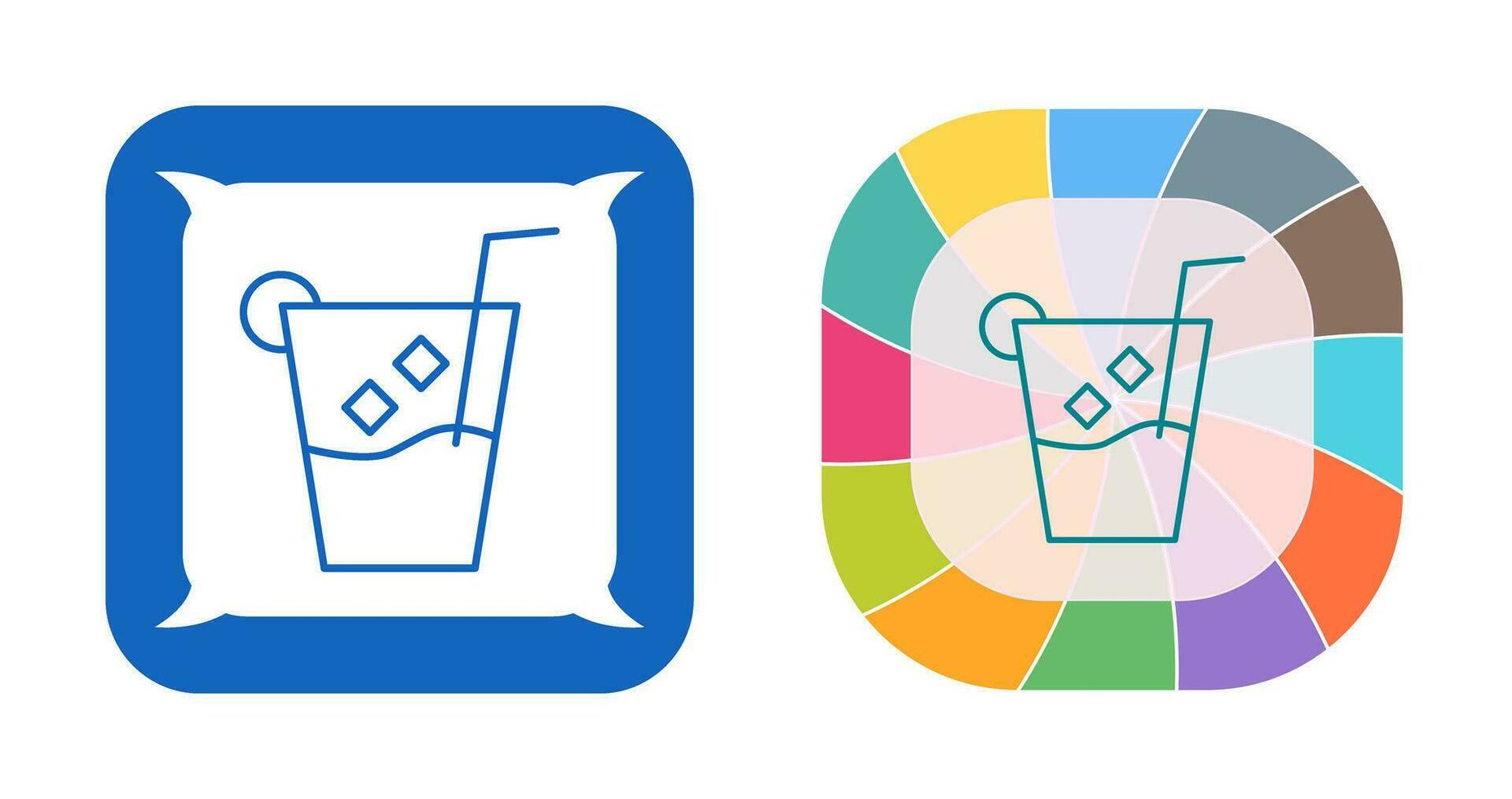 Unique Whiskey Sour Vector Icon