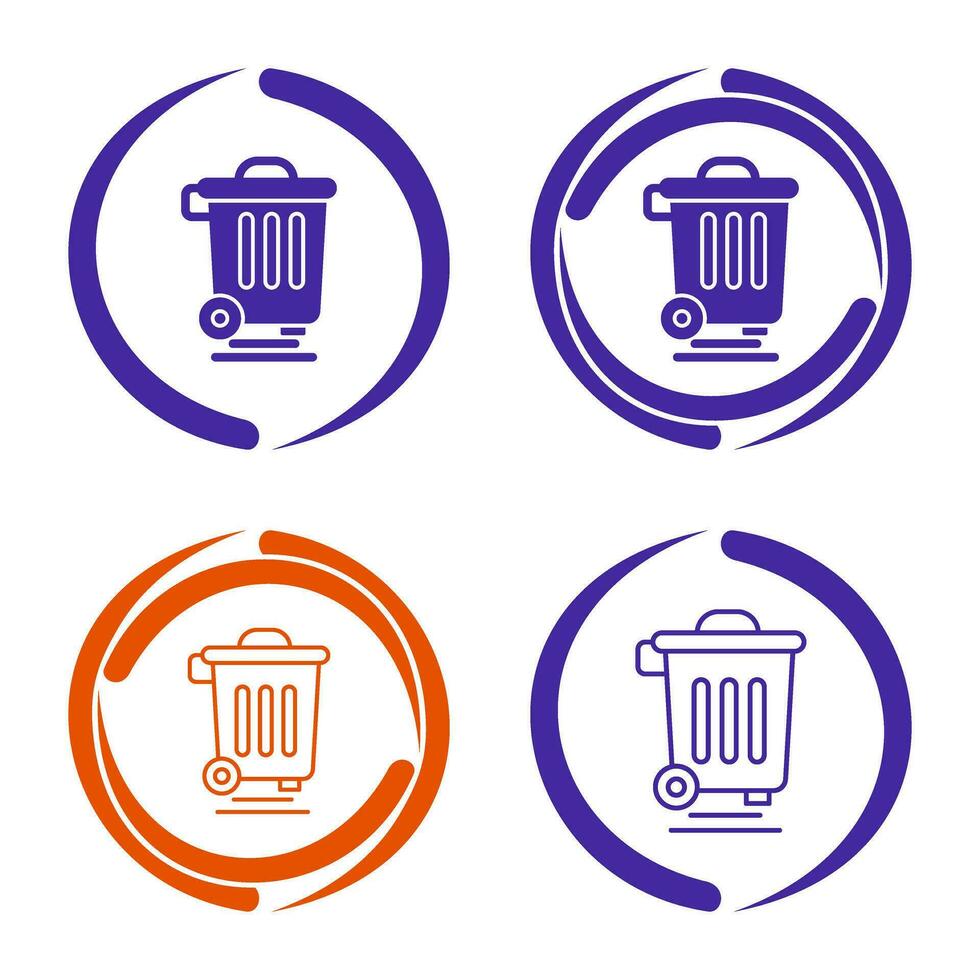 Dustbin Vector Icon