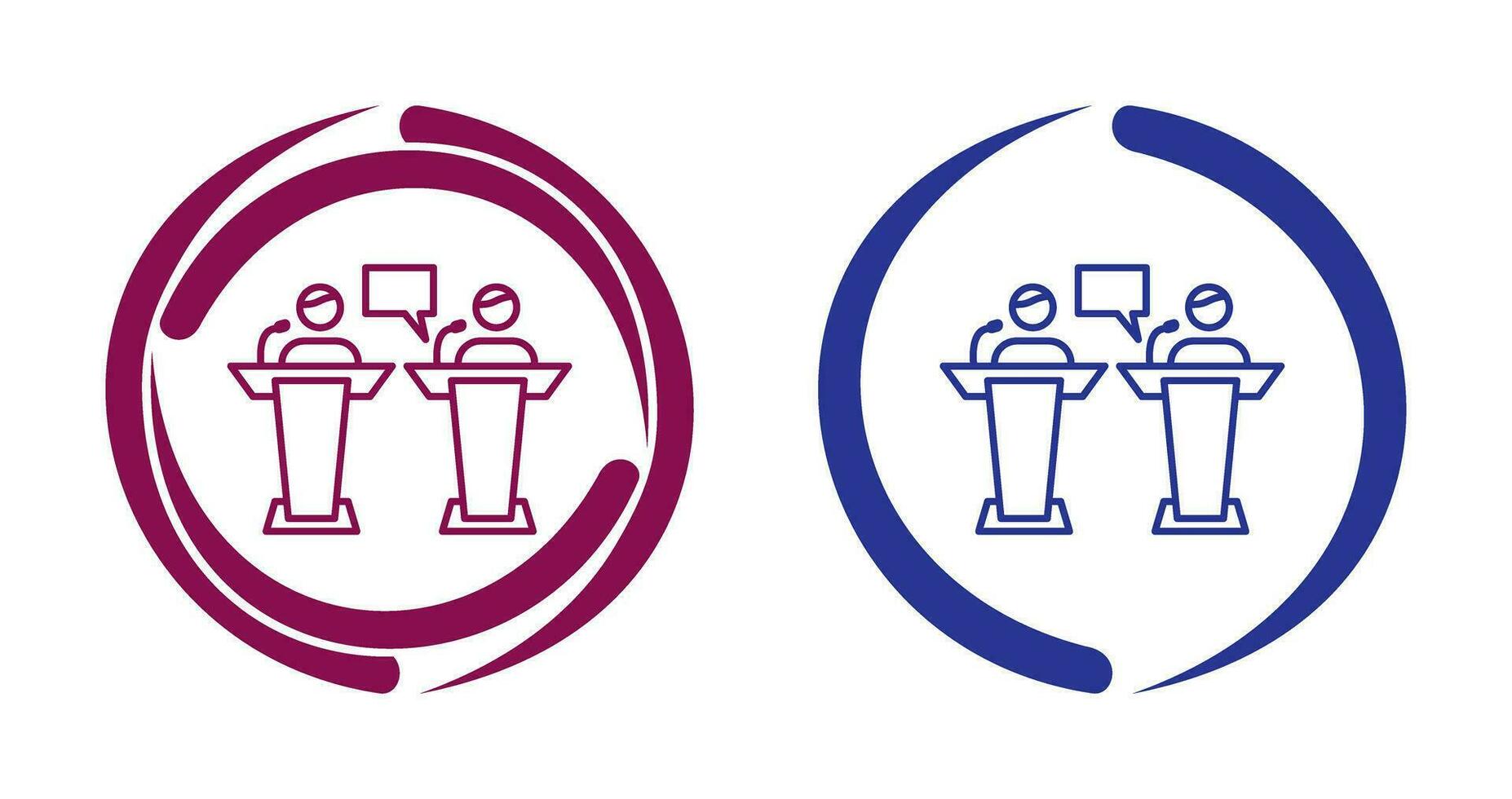 Debate Vector Icon