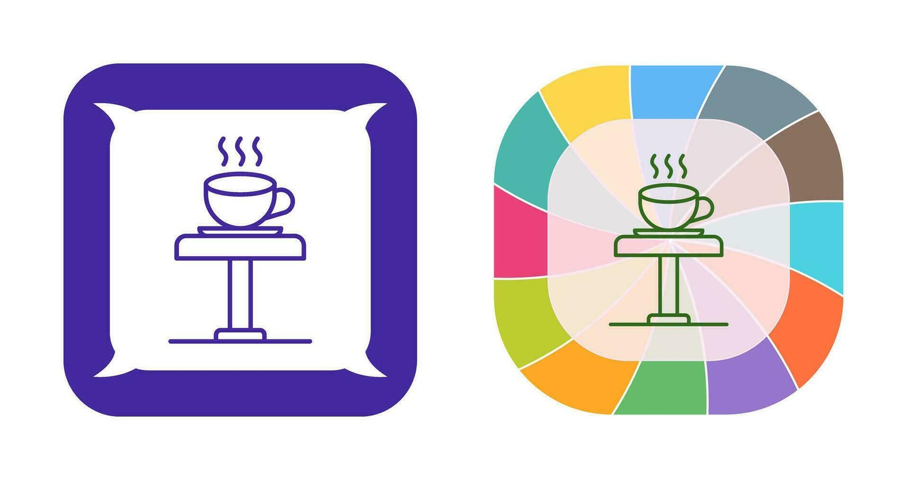 Coffee Table Vector Icon