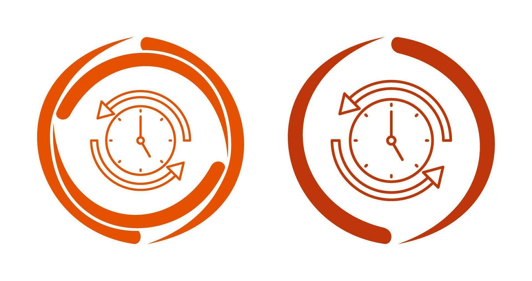 Run Time Vector Icon