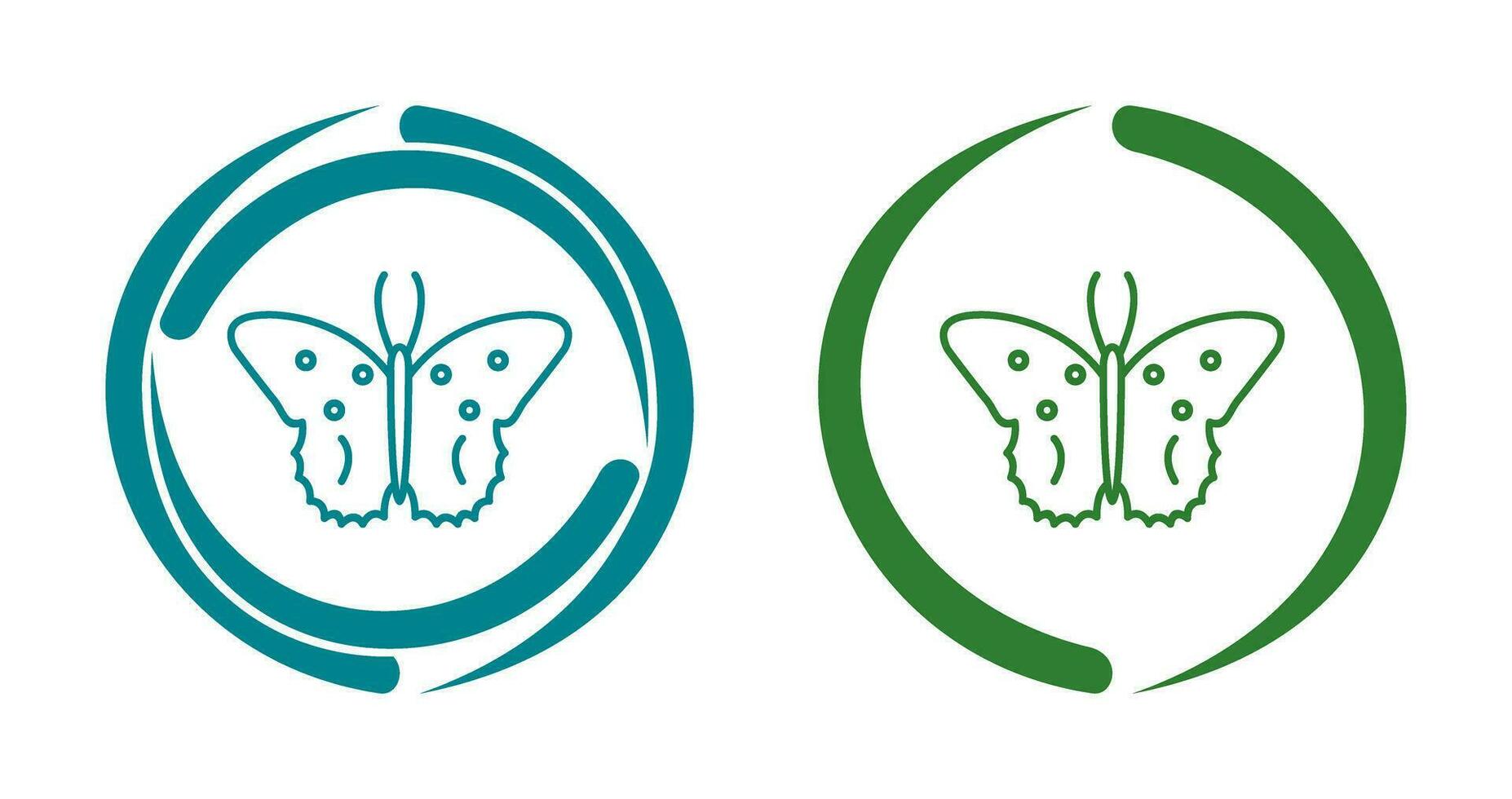 icono de vector de mariposa