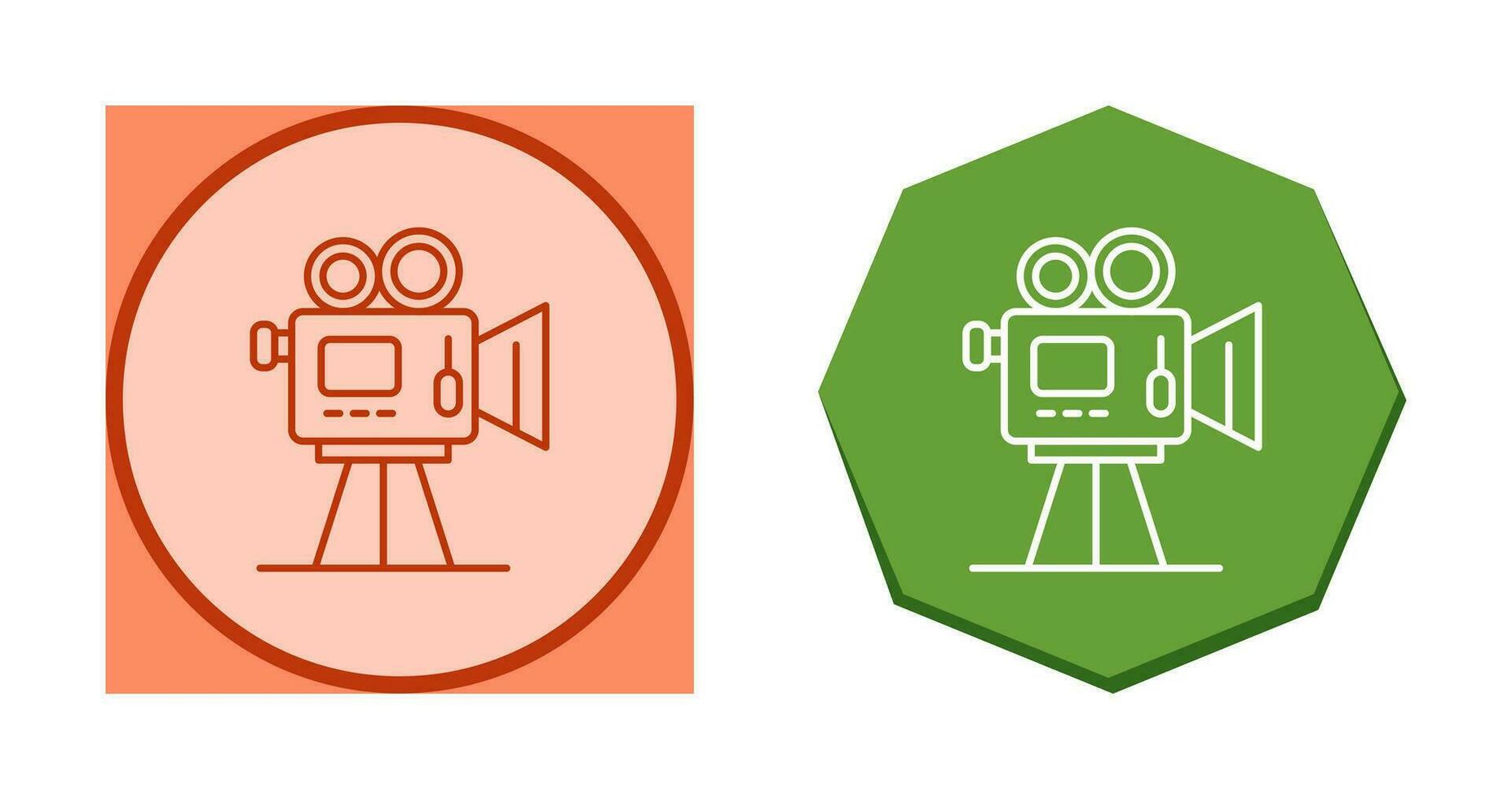 Movie camera Vector Icon
