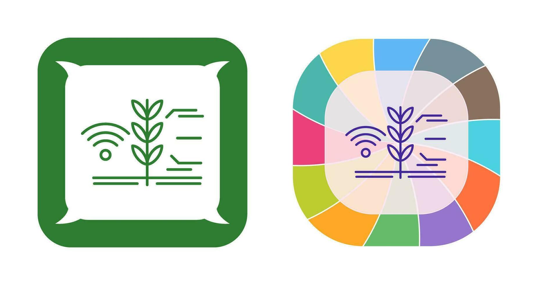 Smart Farm Vector Icon