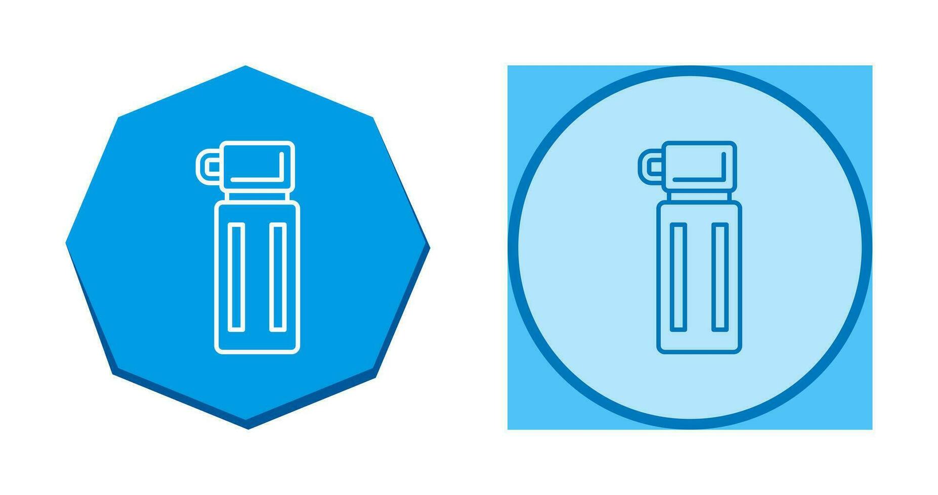 icono de vector de termo