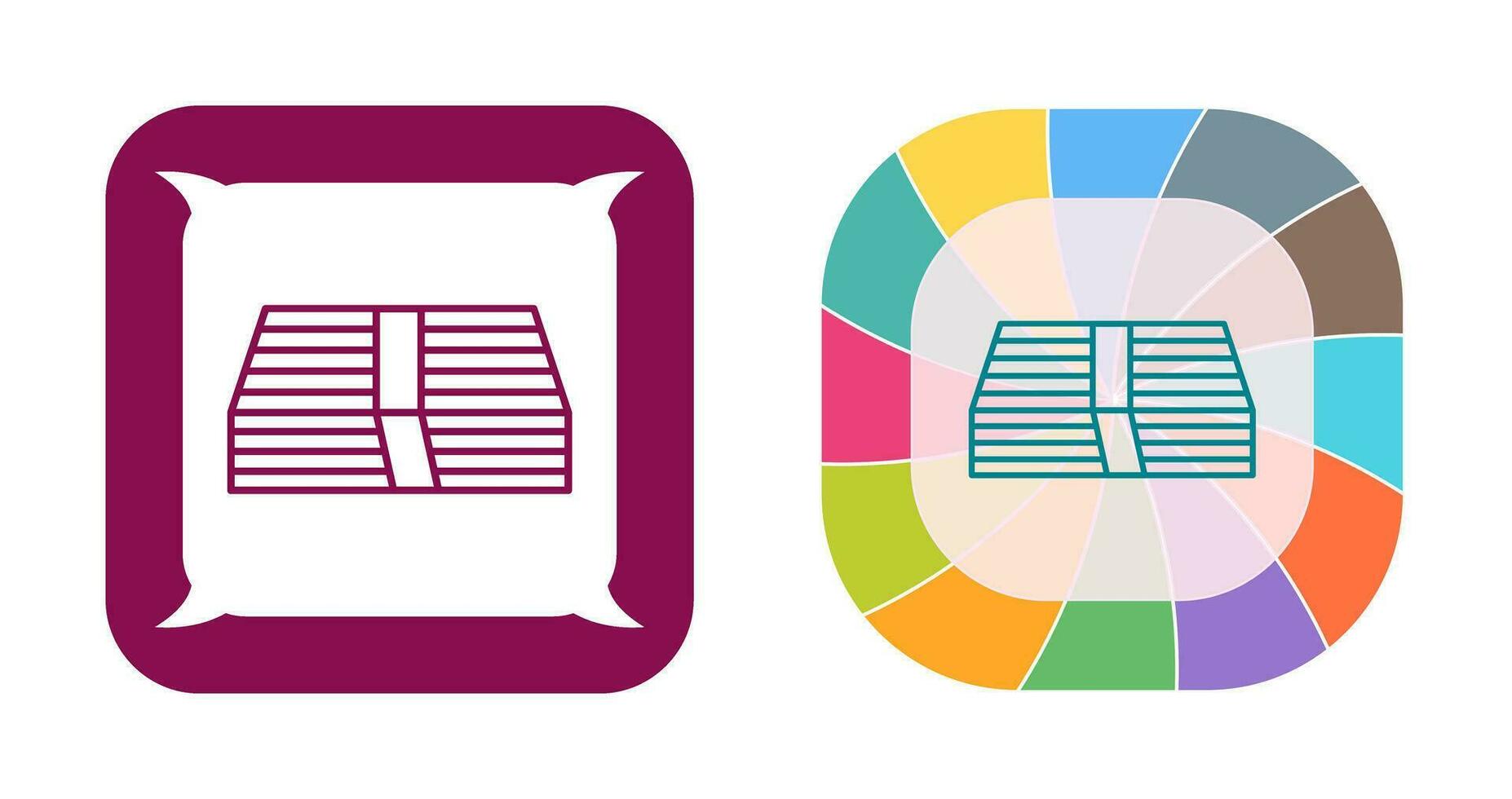 Pack of Bills Vector Icon