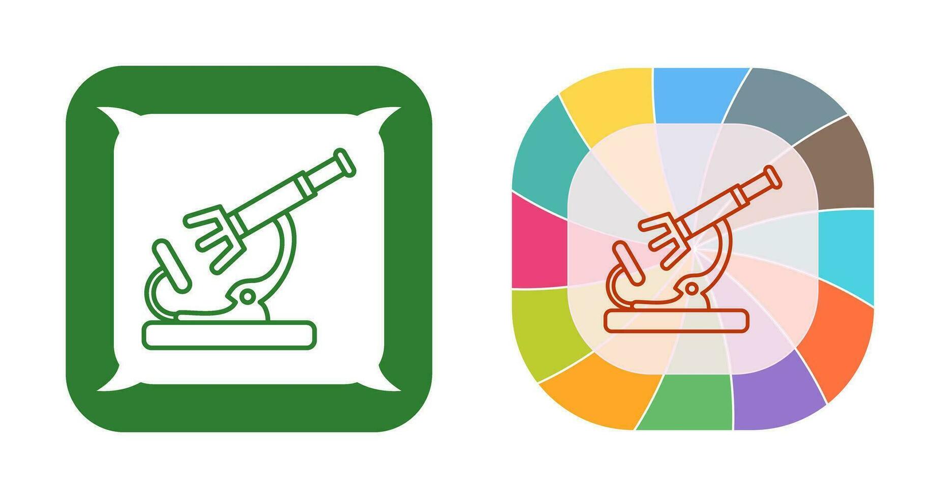 Microscope Vector Icon