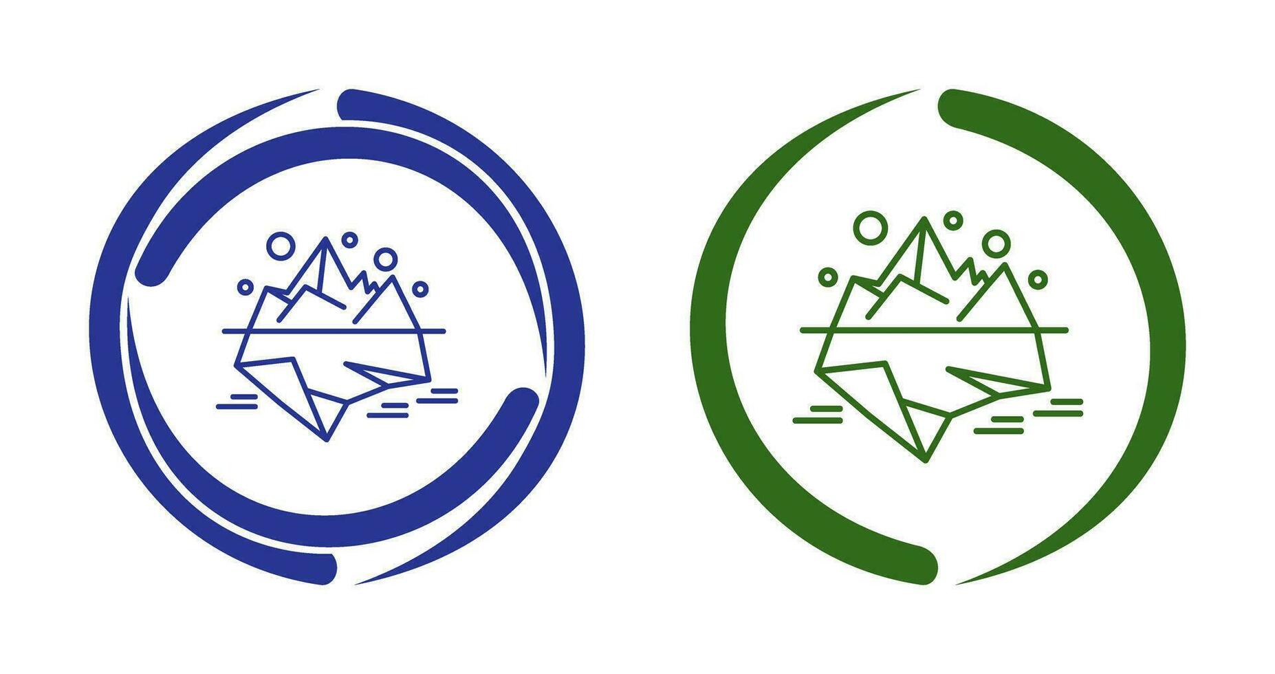 Iceberg Vector Icon