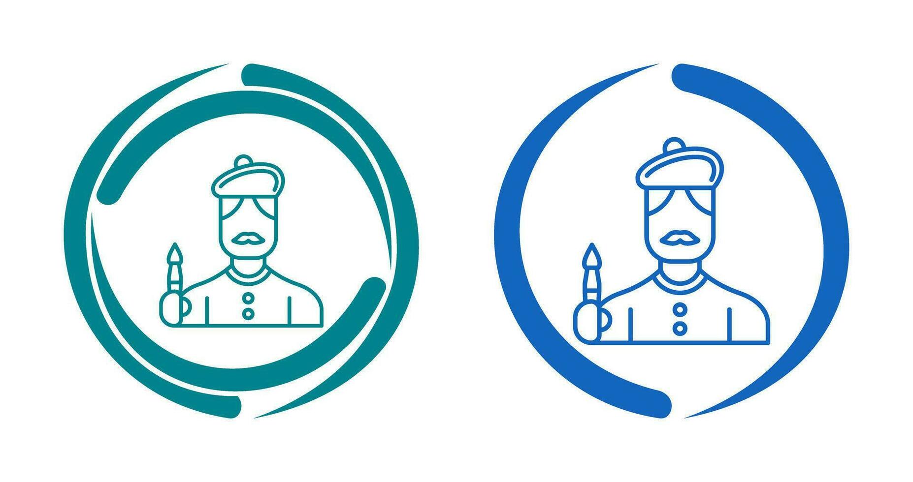 Artist Vector Icon