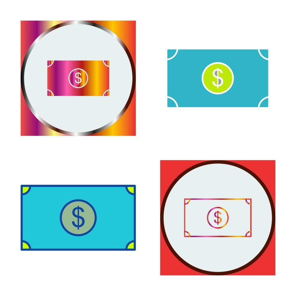 Unique Dollar Vector Icon