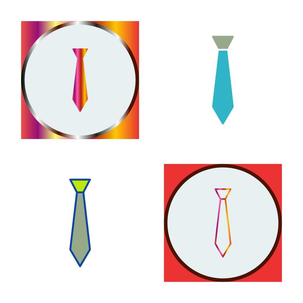 icono de vector de corbata