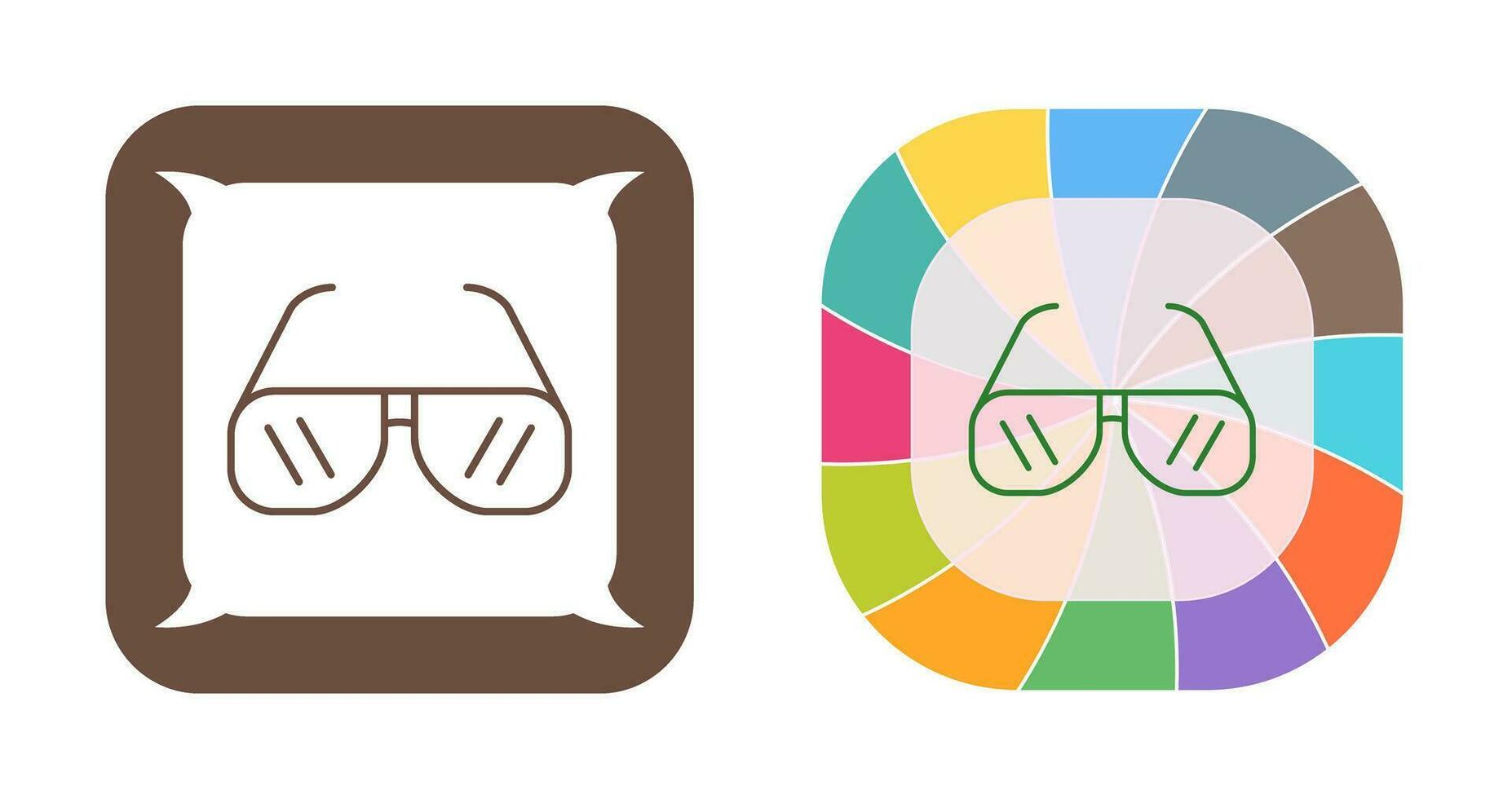Sun Glasses Vector Icon
