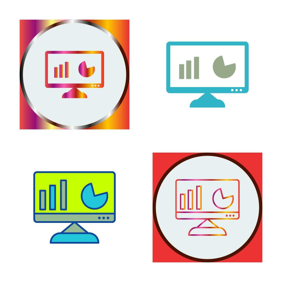 Unique Analytics Vector Icon