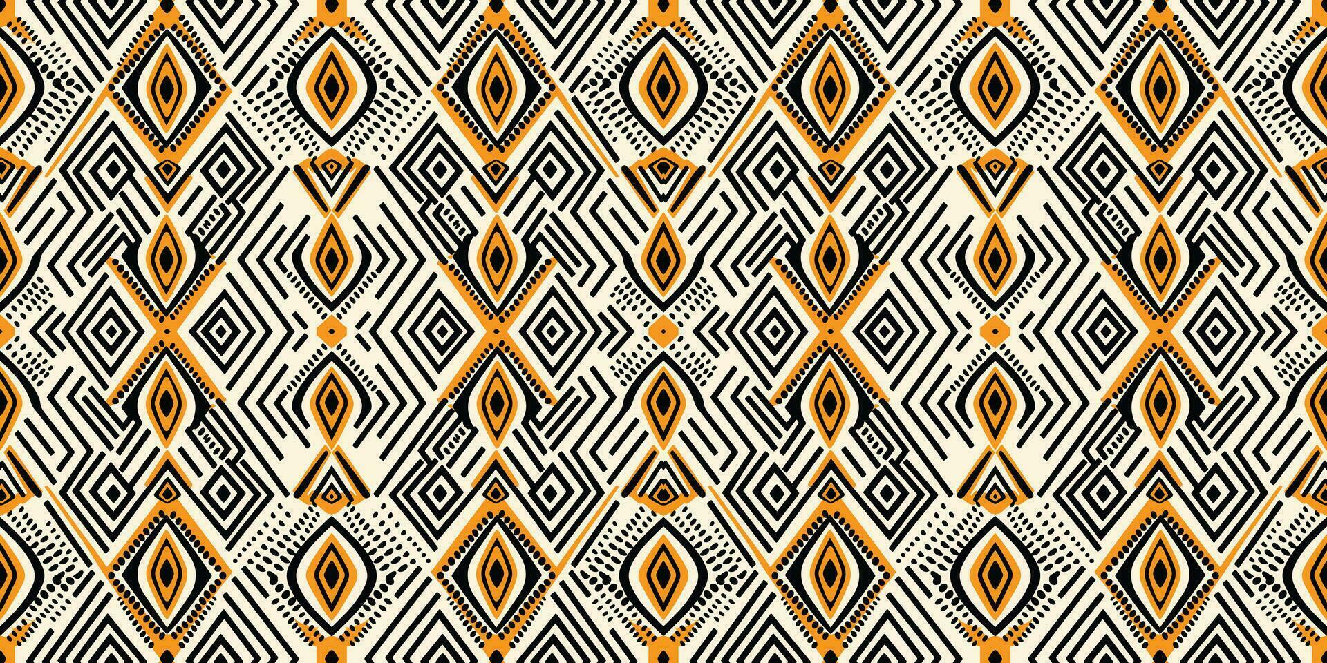Seamless batik pattern,Seamless tribal batik pattern,and Seamless colorful pattern resemble ethnic boho, Aztec,and ikat styles.designed for use in wallpaper,fabric,curtain,carpet,Batik Embroidery vector