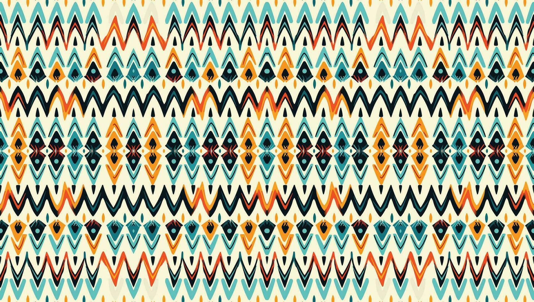 Seamless batik pattern,Seamless tribal batik pattern,and Seamless colorful pattern resemble ethnic boho, Aztec,and ikat styles.designed for use in wallpaper,fabric,curtain,carpet,Batik Embroidery vector