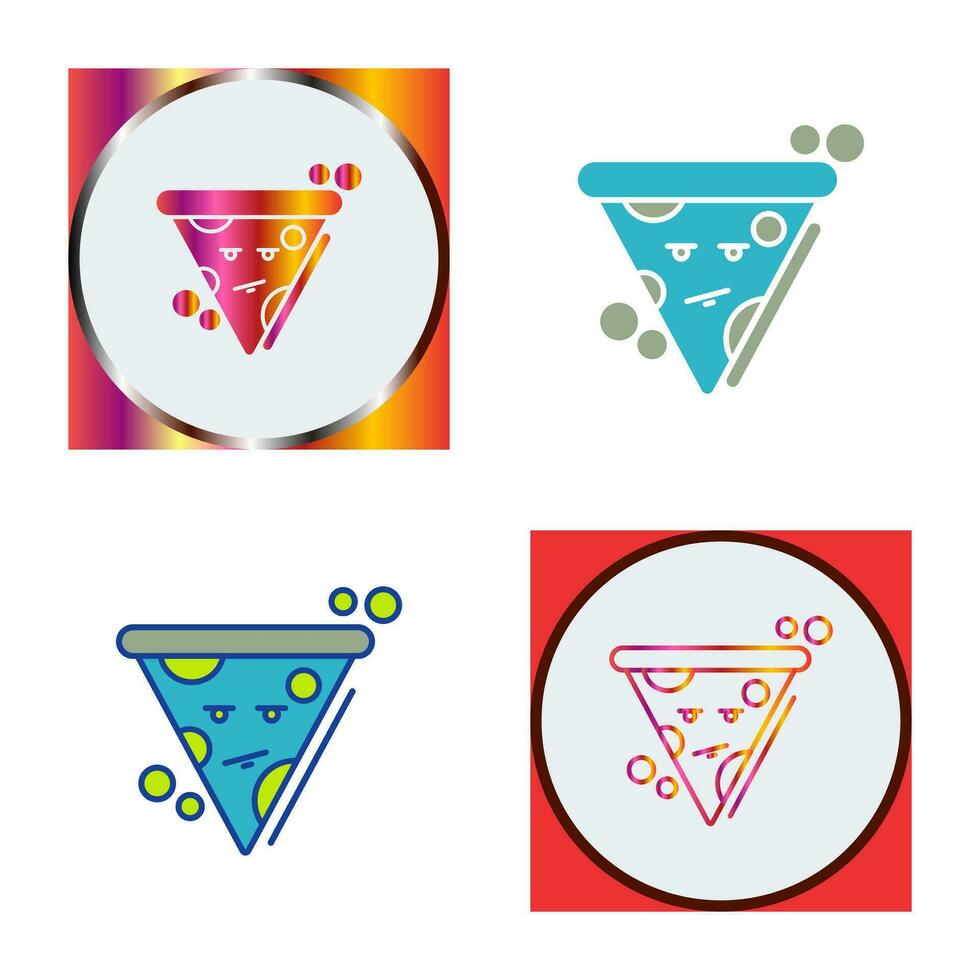 icono de vector de pizza