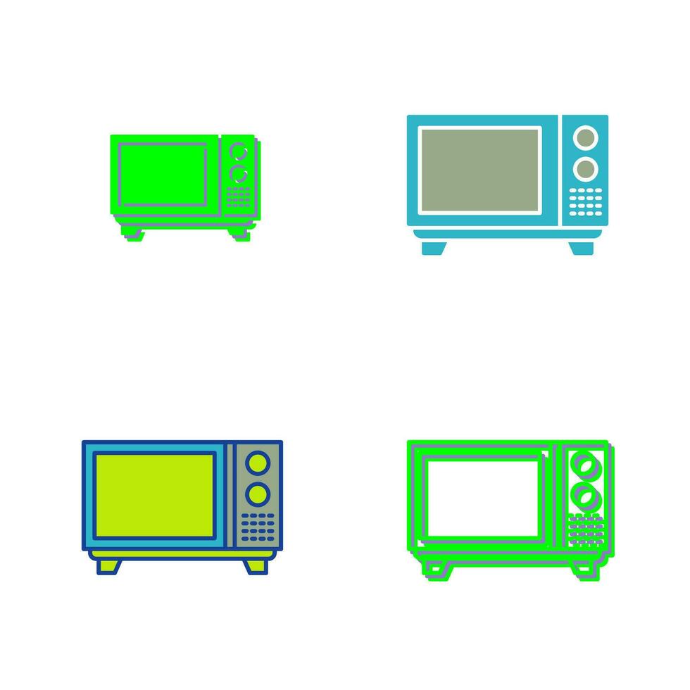 Microwave Vector Icon