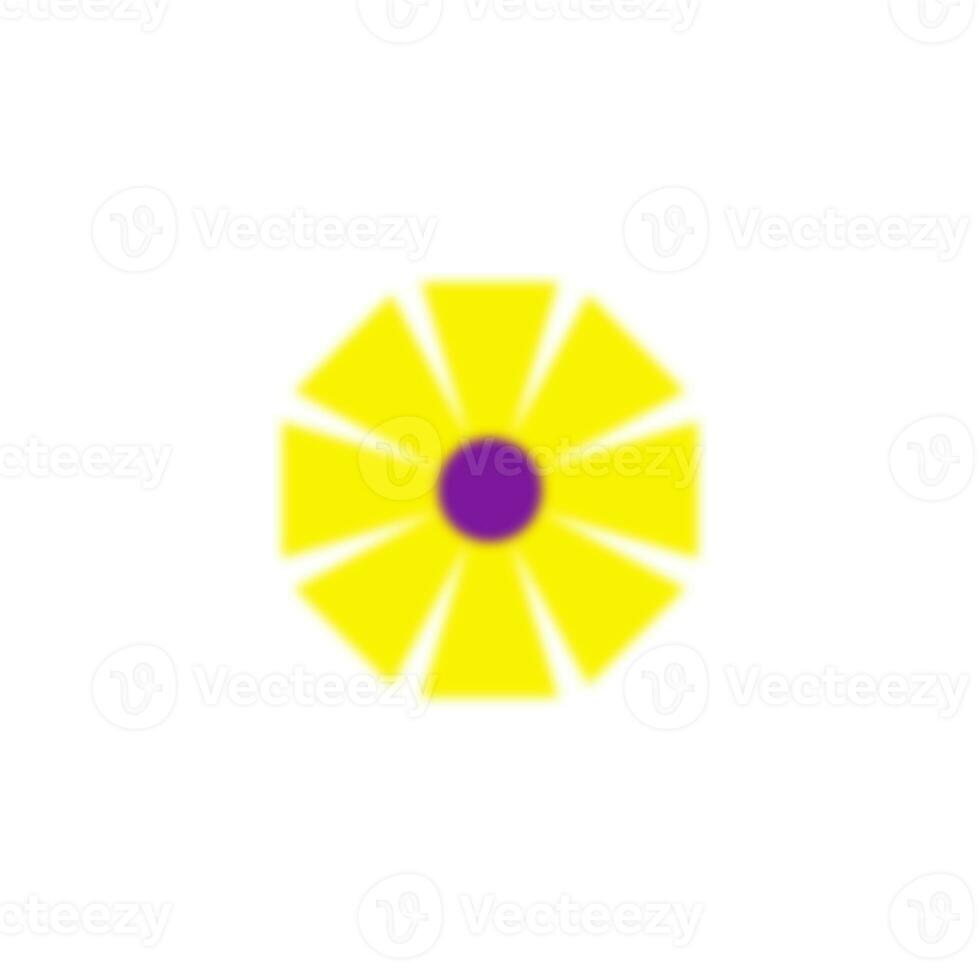 Y2K Blurred flower illustration photo