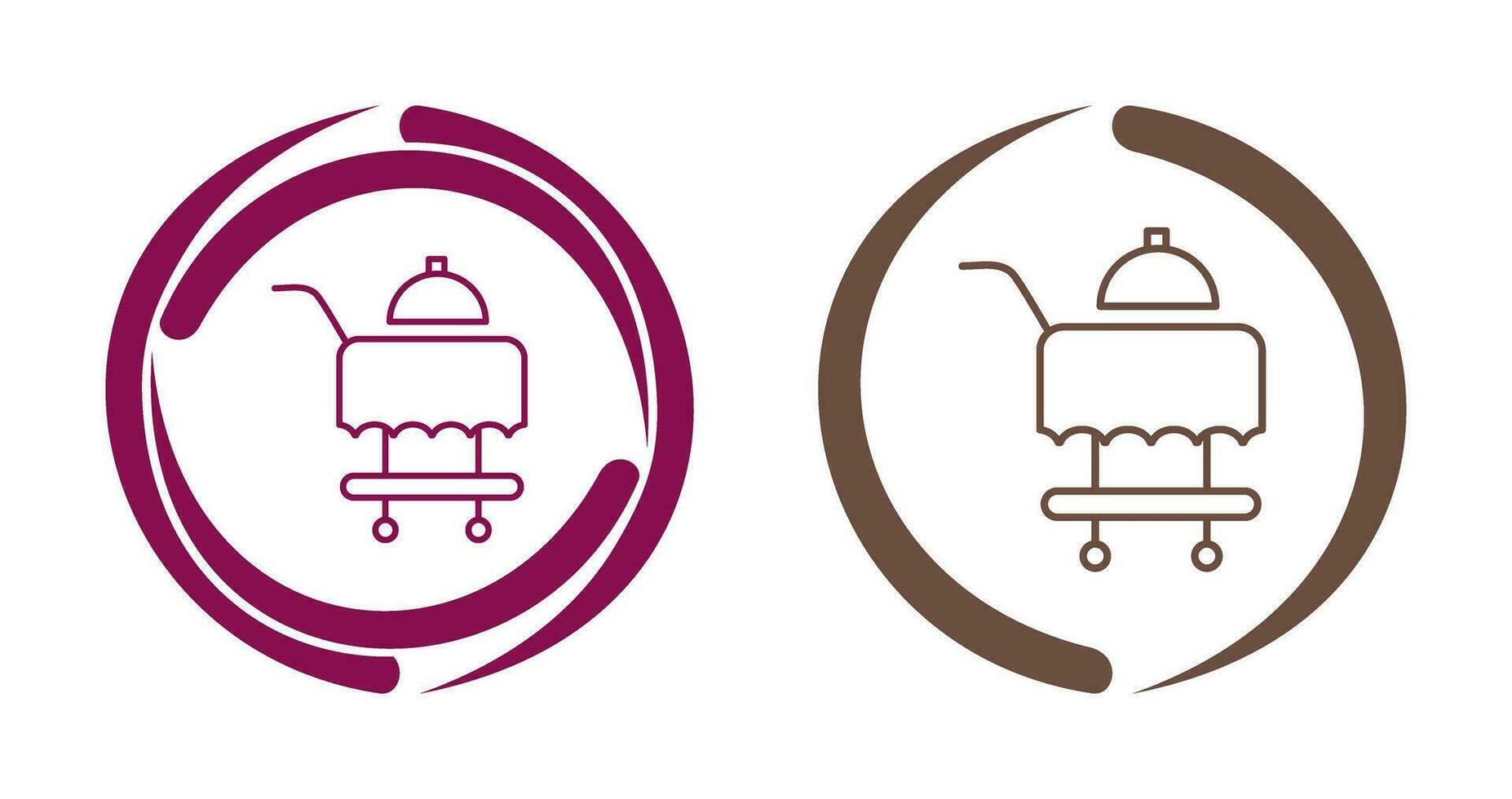 Room Service Vector Icon