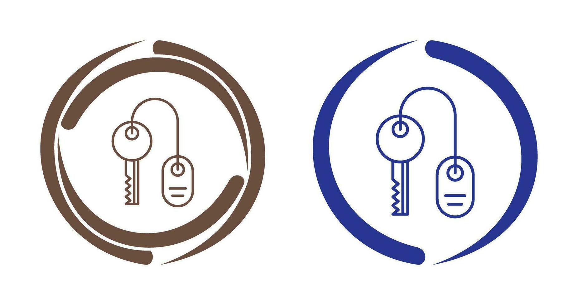 Room key Vector Icon