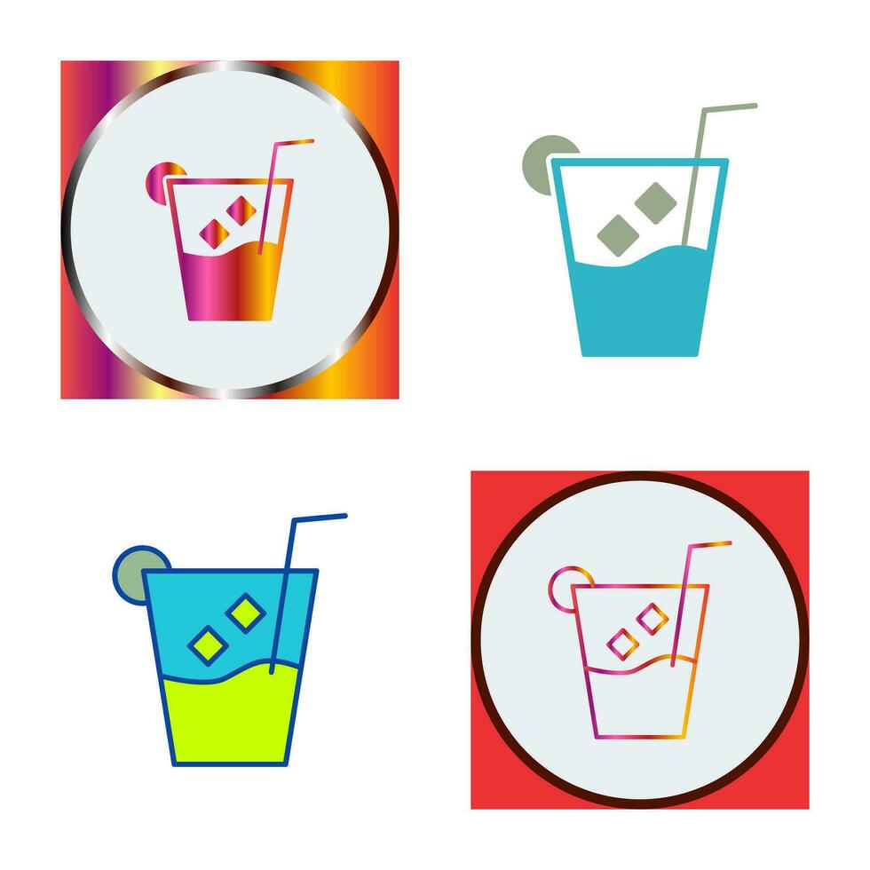 Unique Whiskey Sour Vector Icon