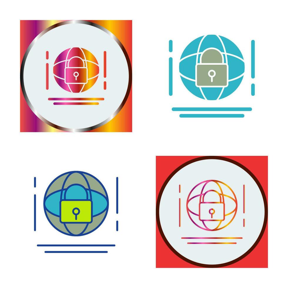 Internet Security Vector Icon