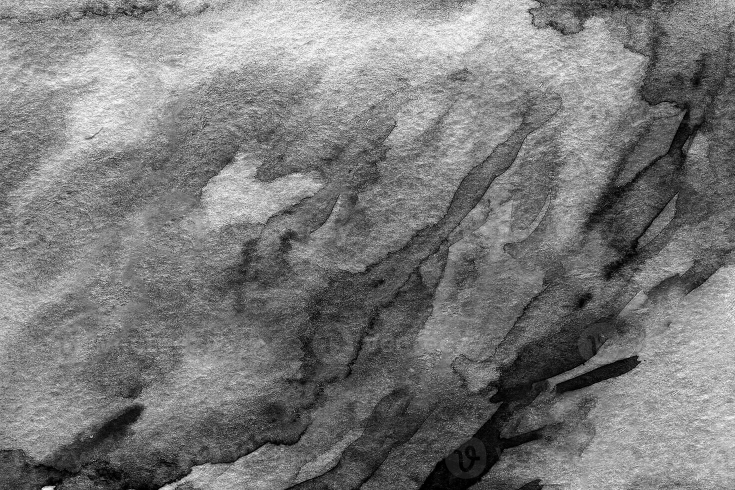 Black and white watercolor texture photo