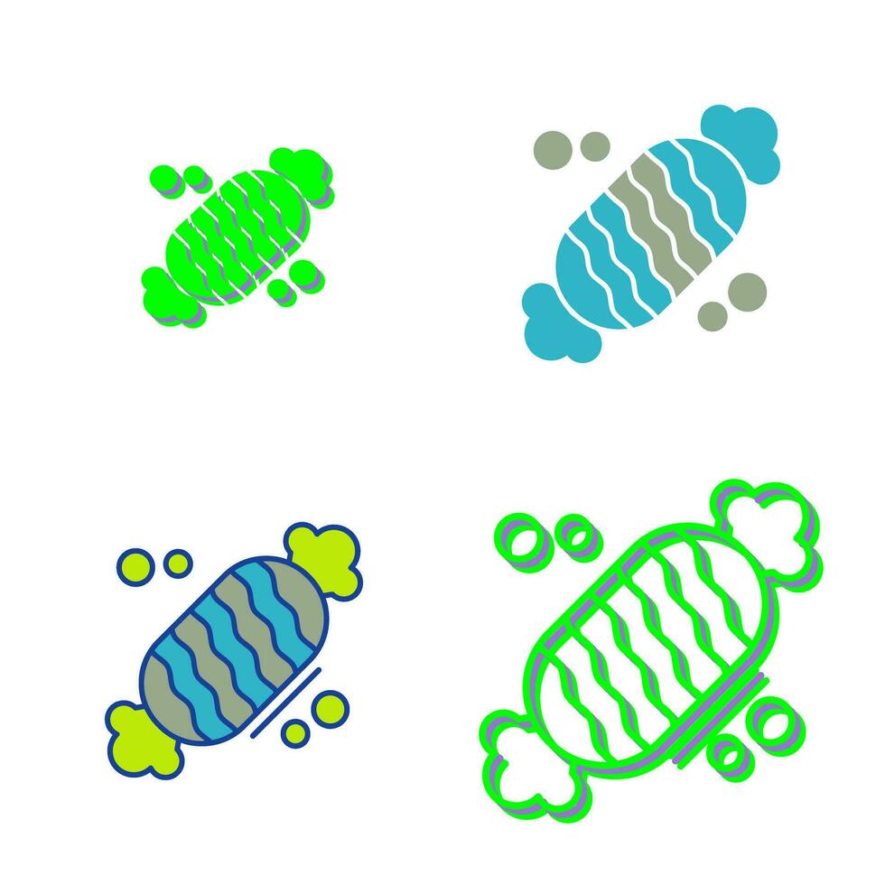 icono de vector de caramelo