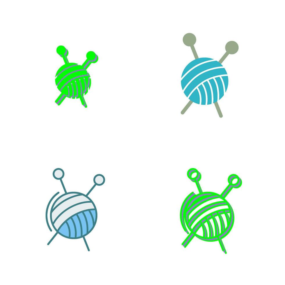 Knitting Vector Icon