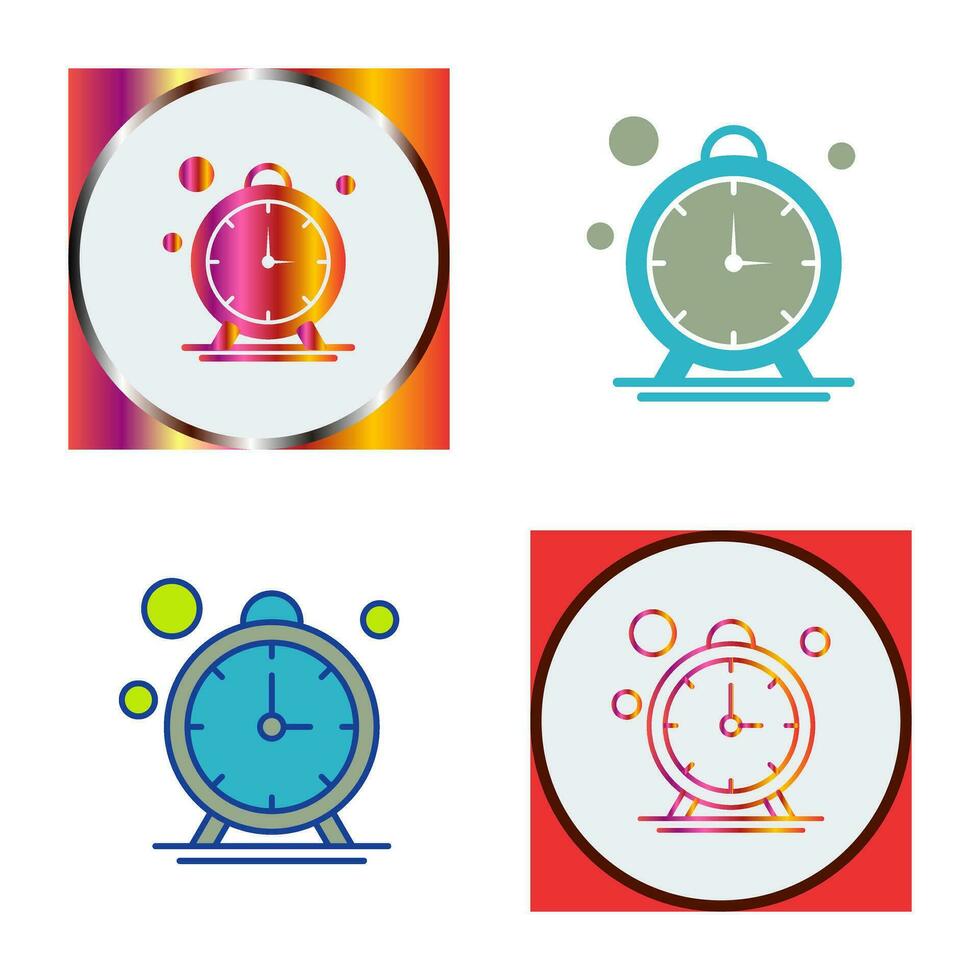 icono de vector de reloj de parada