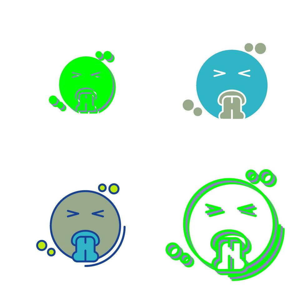 Vomit Vector Icon