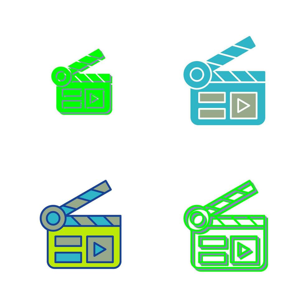 Clapper Board Vector Icon