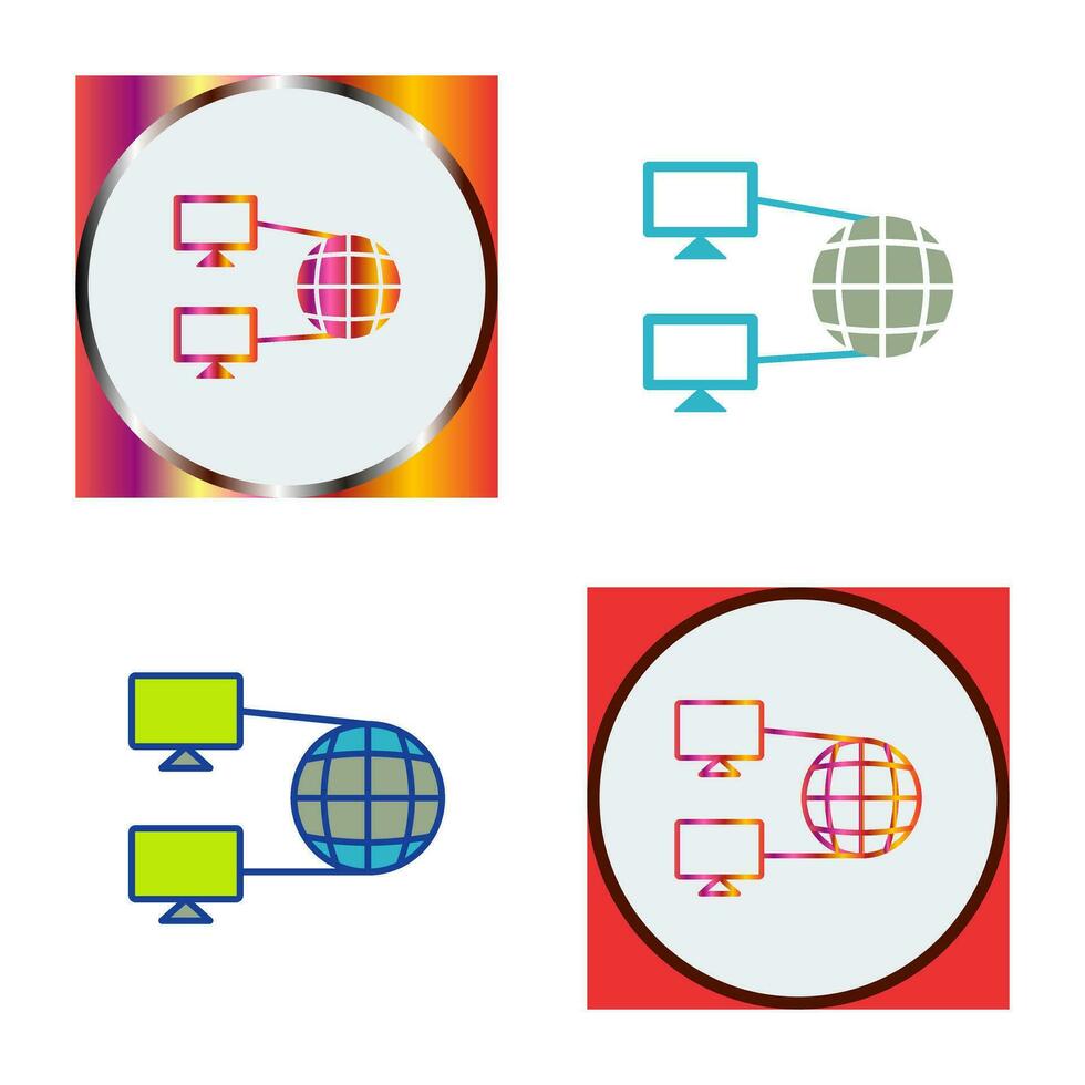 Internet Connectivity Vector Icon