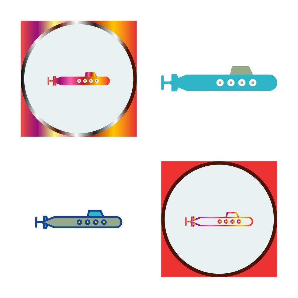 Submarine Vector Icon